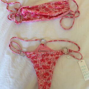 Frankies Floral bikini - xs